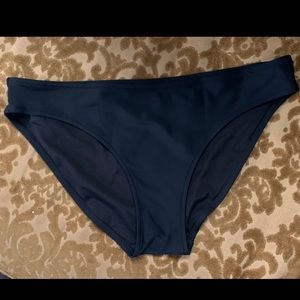 Aerie solid black bikini